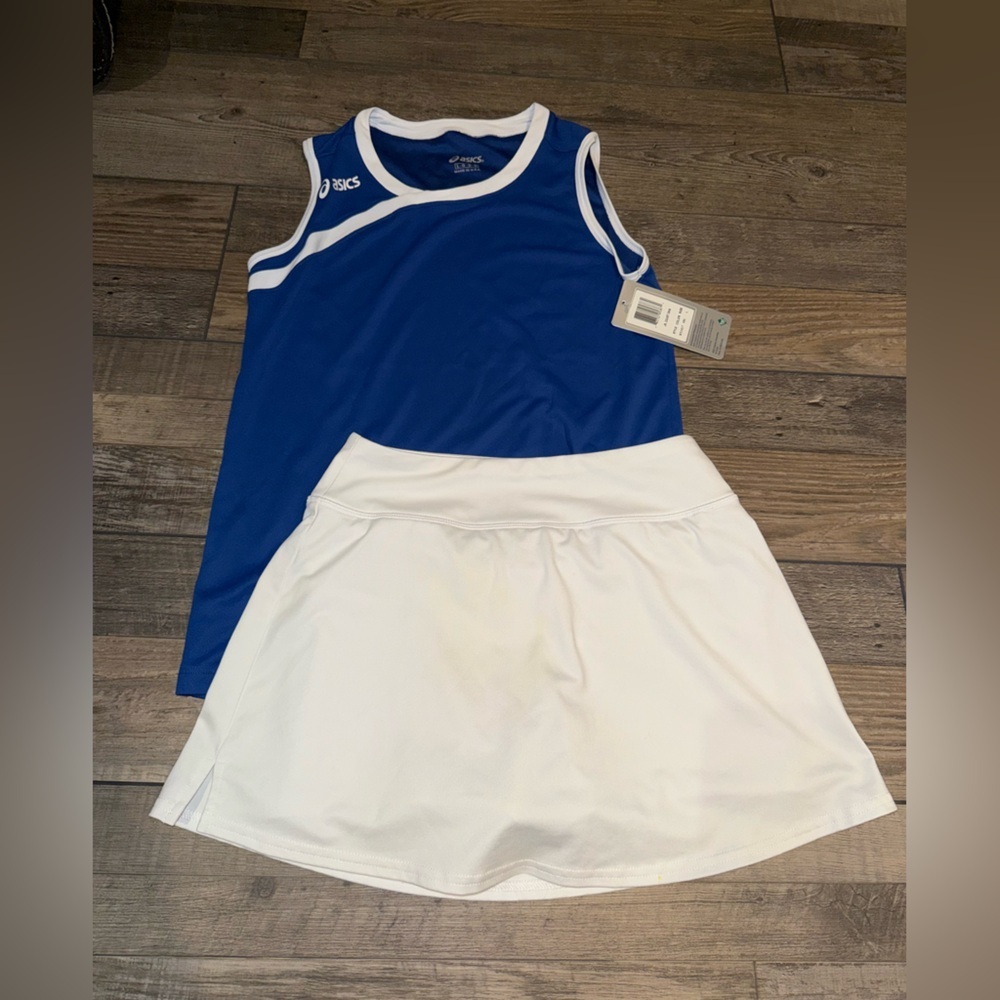 Girls Tennis Bundle Large ASICS and DSG NWT